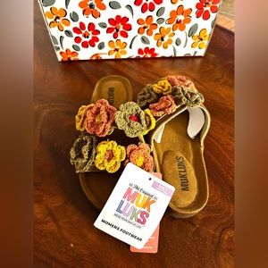 Muk Luks Women’s Flora Terra Turf Sandals